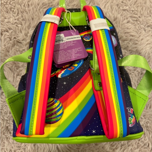 Loungefly Lisa Frank Mini Backpack & wallet bonus - Picture 3 of 5